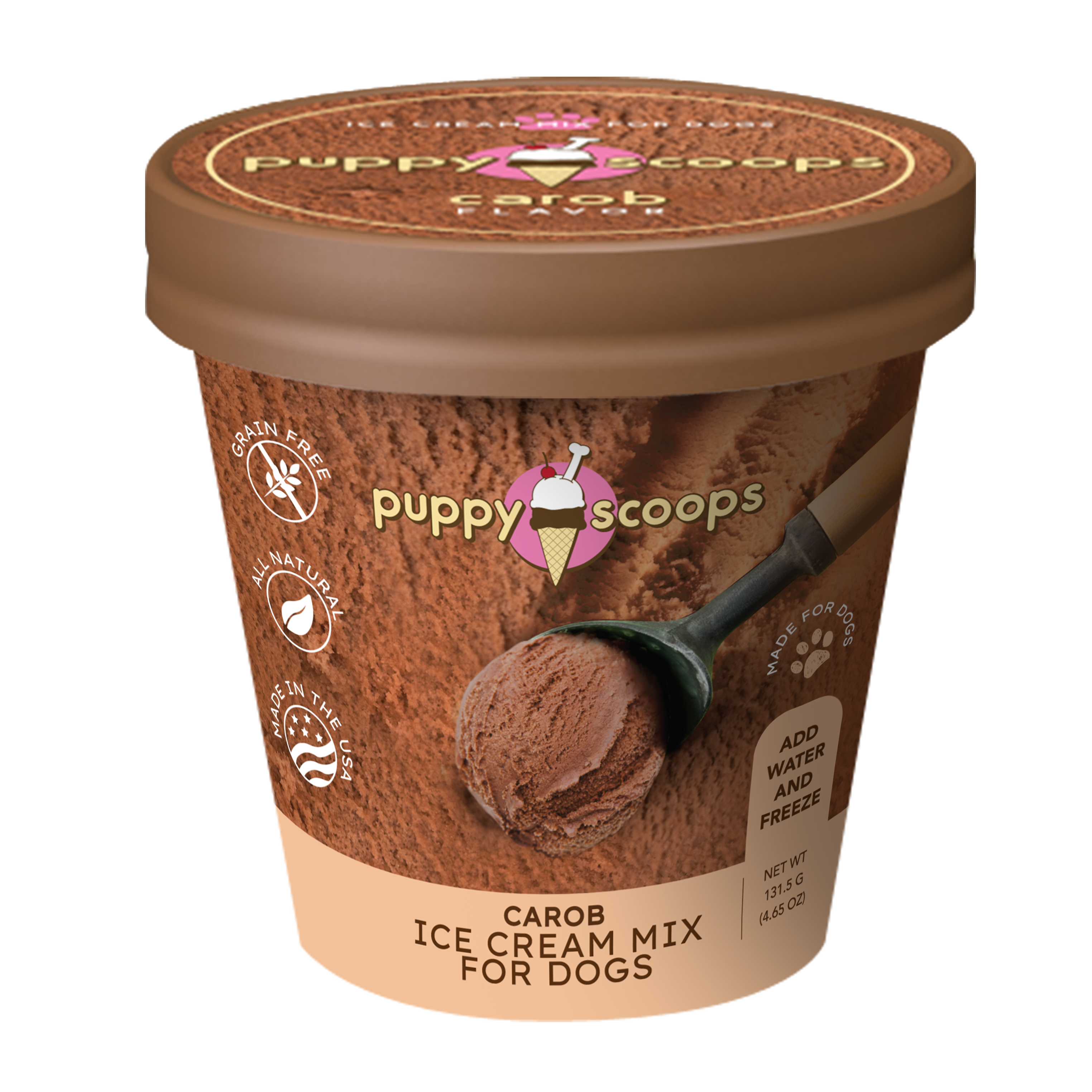 Puppy Cake LLC - Puppy Scoops Ice Cream Mix for Dogs: Maple Bacon / 4.65 oz